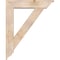 Ekena Millwork Traditional Traditional Smooth Bracket w/ Offset Brace, Douglas Fir, 7 1/2"W x 34"D x 42"H BKT0806X34X42TRA01SDF - alternate 2